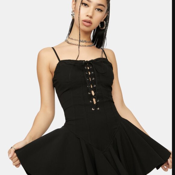 Dolls Kill Dresses & Skirts - Black Skater Dress